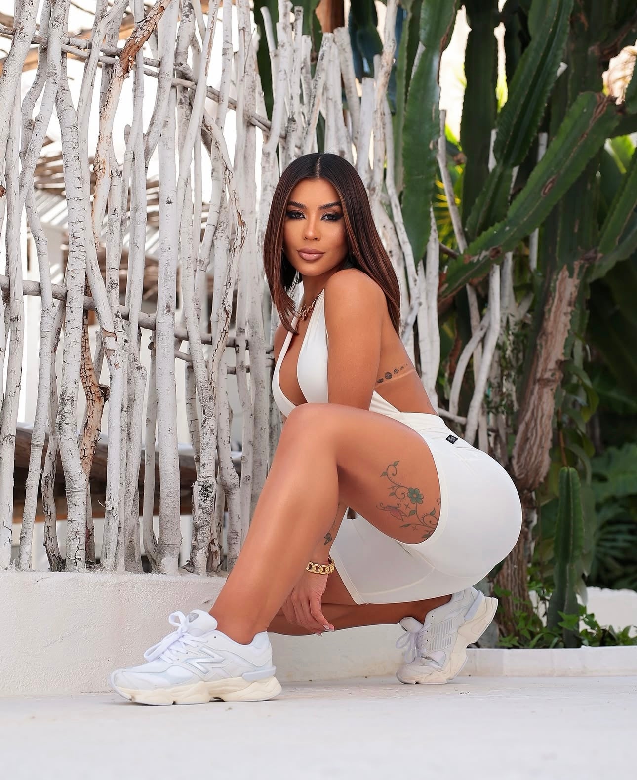 White Jumpsuit