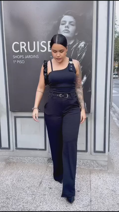Black Tailoring Set